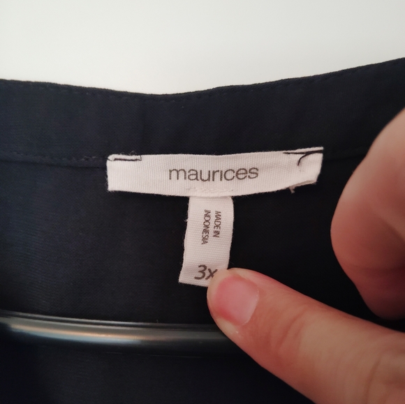 Basic black blouse - Picture 2 of 5